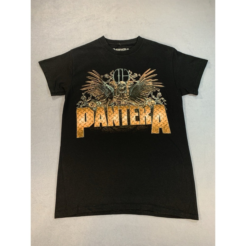 Pantera World Tour 2023 Adult Size S Black Band Tee T-Shirt